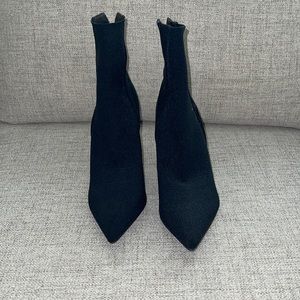 Aqua stilleto ankle boot